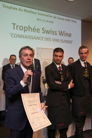 Concours du Meilleur Sommelier de Suisse 2018